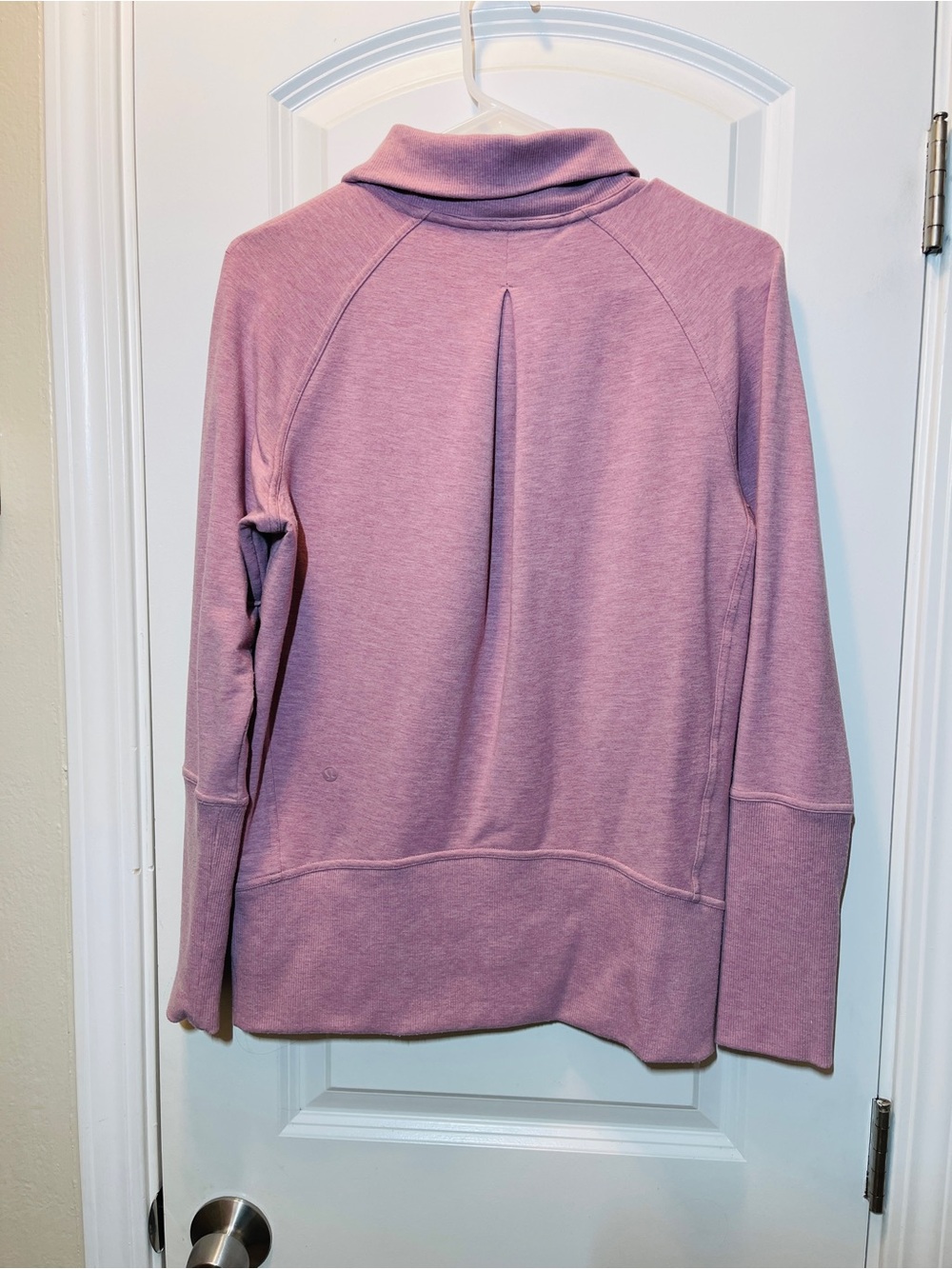 lululemon athletica Mauve Pink Cowl Neck Pullover